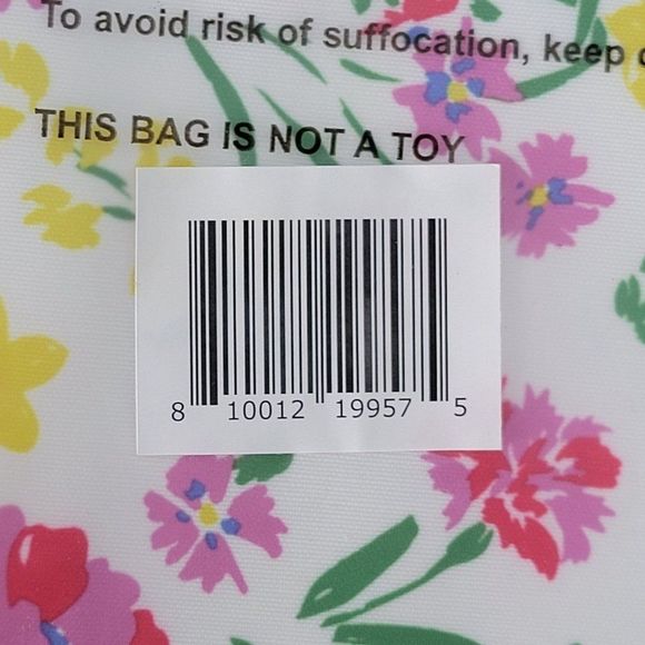 Kate Spade New York Floral Makeup Pouch Stationary Bag Large New Sealed - Picture 3 of 5